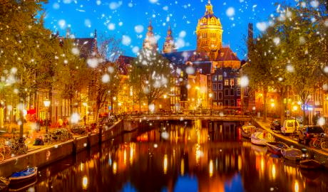 Weihnachtliches Amsterdam